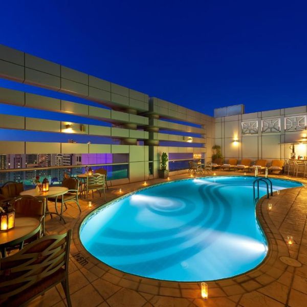 Al Manzel Hotel Apartments front view