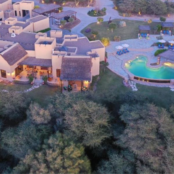 Anantara Sir Bani Yas Island Al Sahel Villa Resort front view