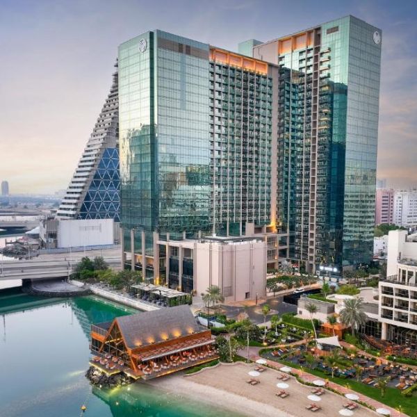 Beach Rotana Residences front view