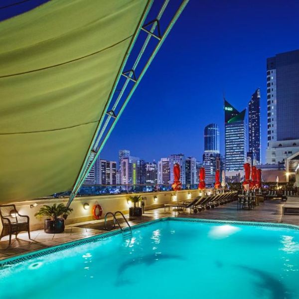 Corniche Hotel Abu Dhabi front view