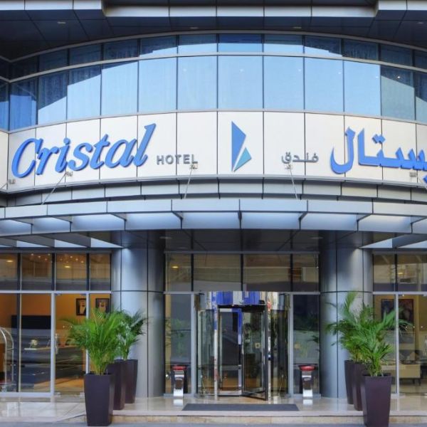 Cristal Hotel Abu Dhabi front view