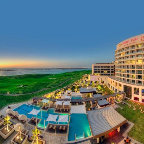 Crowne Plaza Abu Dhabi - Yas Island by IHG front view
