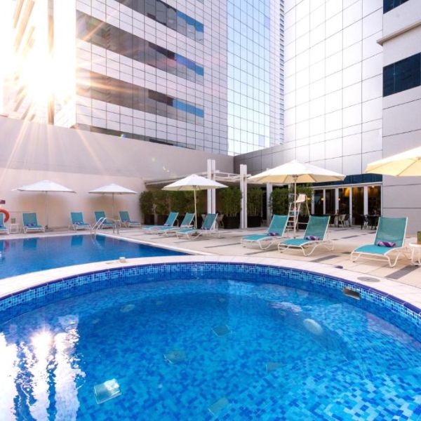 Premier Inn Abu Dhabi Capital Centre Hotel front view