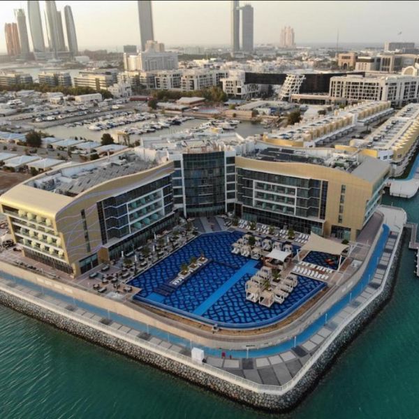 Royal M Hotel by Gewan Abu Dhabi front view