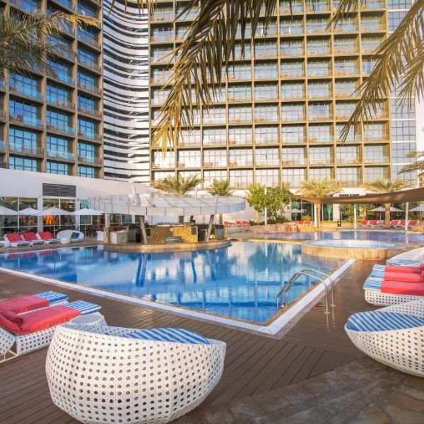 Yas Island Rotana front view