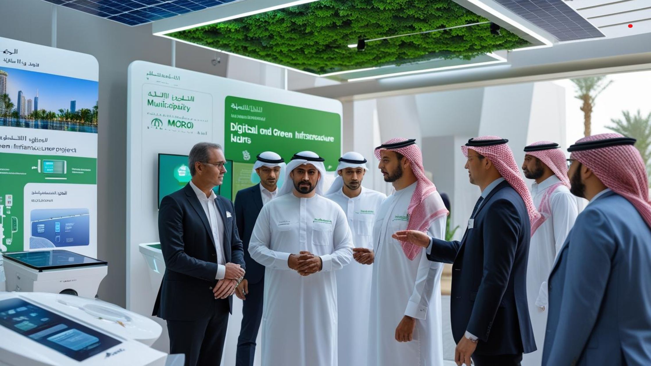 Dubai Municipality Delegation Reviews Digital & Green Infrastructure at Moro Hub