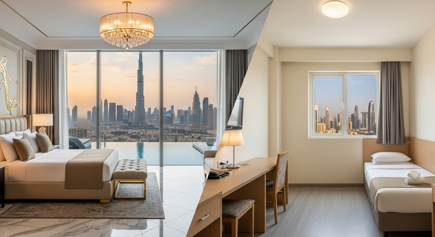 Luxury Hotels vs Budget Hotels in Dubai: Which One Suits You Best?