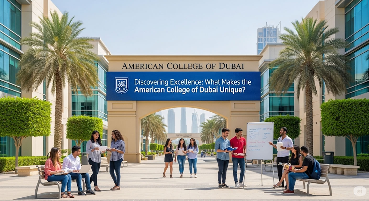 American College of Dubai Discovering Excellence What Makes the American College of Dubai Unique