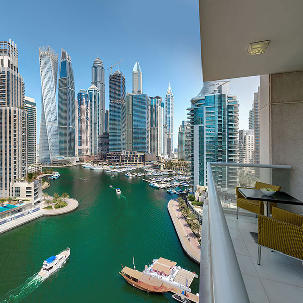 Marina Hotel Apartments front view