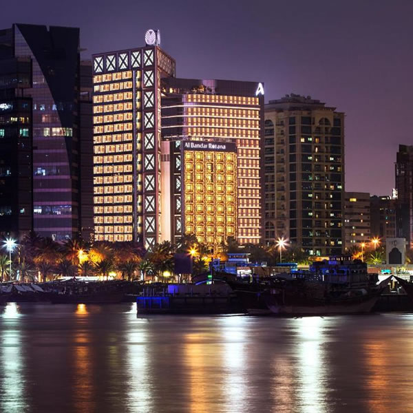 Al Bandar Arjaan by Rotana – Dubai Creek front view