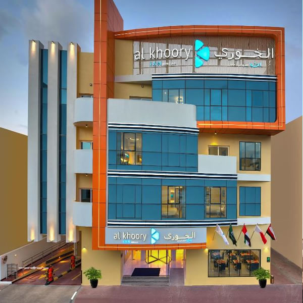 Al Khoory Inn Bur Dubai front view