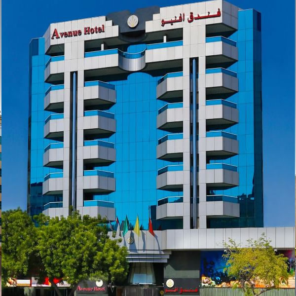 Avenue Hotel Dubai front view