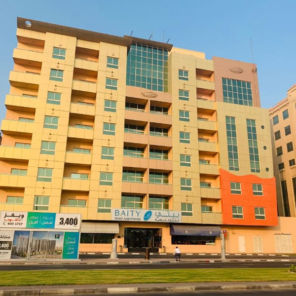 Baity Hotel Apartments front view
