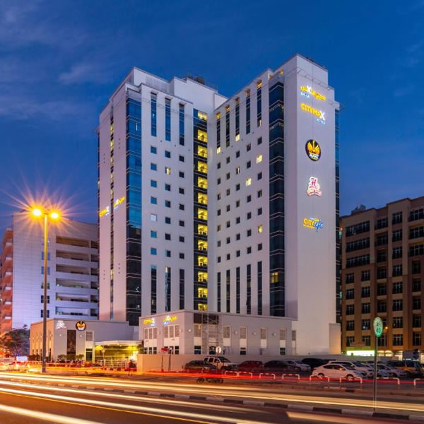 Citymax Hotel Al Barsha at the Mall front view