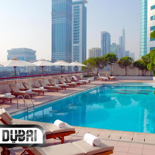 Crowne Plaza - Dubai Apartments, an IHG Hotel front view