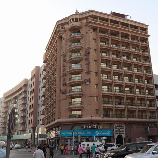 Dolphin Hotel Apartments front view