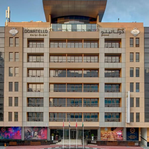 Donatello Hotel front view