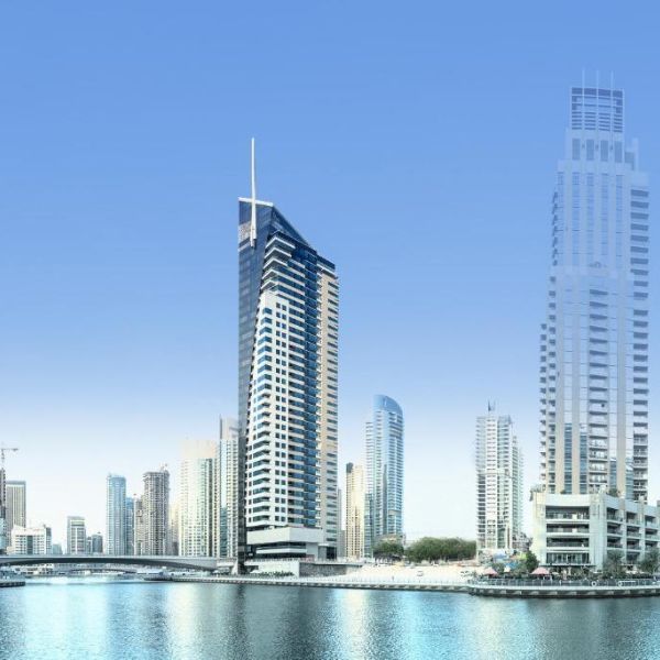 Dusit Princess Residences Dubai Marina front view 