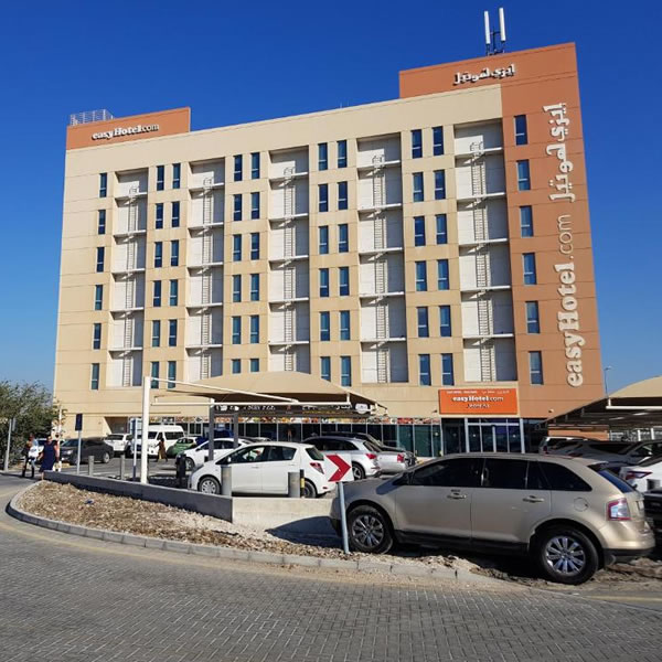 easyHotel Jebel Ali, Dubai front view