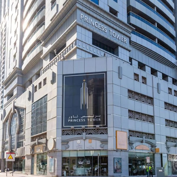 Frank Porter - Princess Tower front view