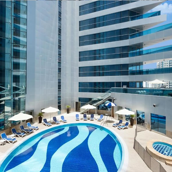 Gulf Court Hotel Business Bay front view