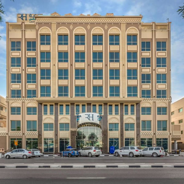 Gulf Inn Hotel Al Nasr Formerly Roda Links Al Nasr front view