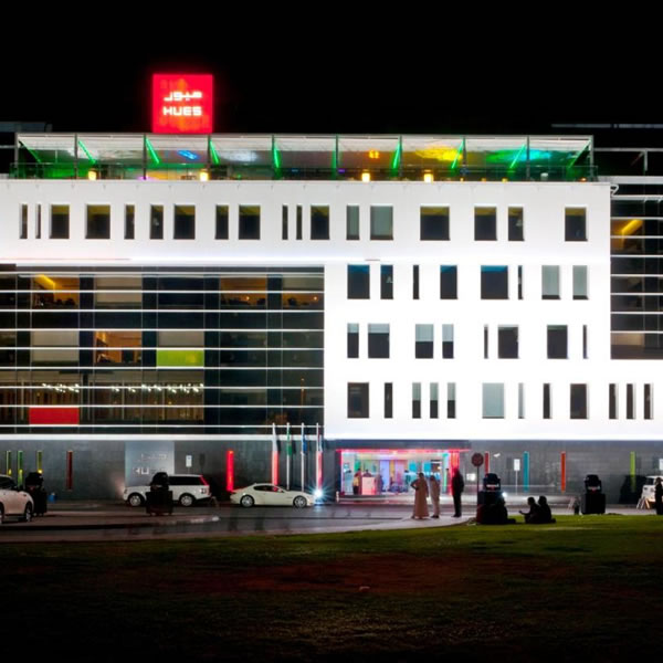 Hues Boutique Hotel front view