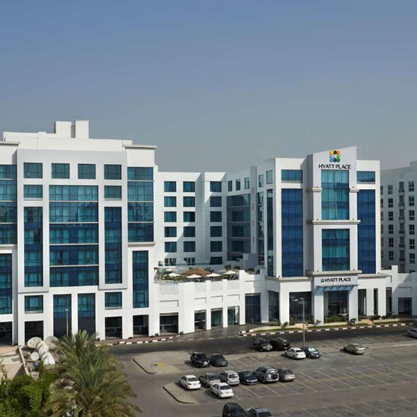 Hyatt Place Dubai Al Rigga front view