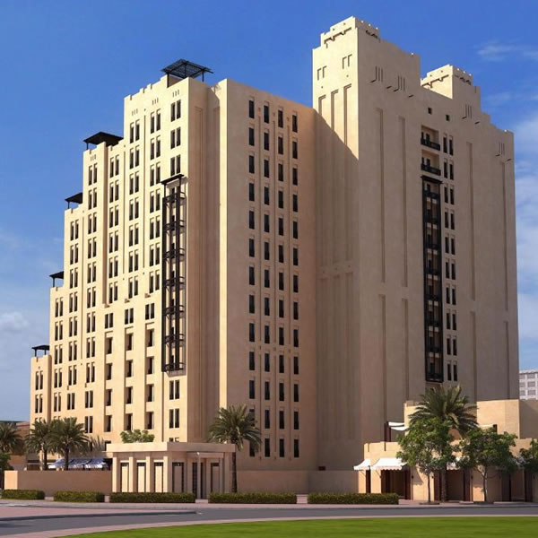 Hyatt Place Dubai Wasl District Residences front view