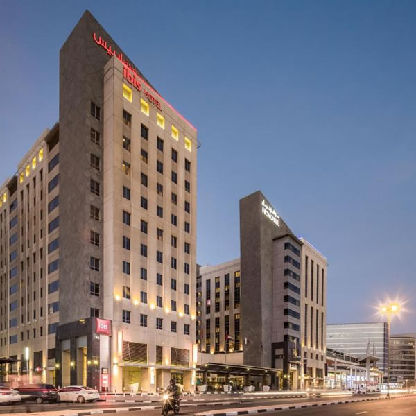 Ibis Deira City Centrefront view