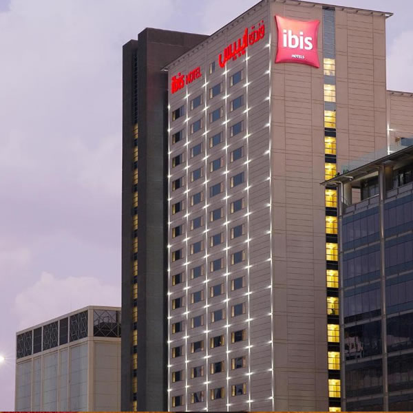 Ibis One Central - World Trade Centre Dubai front view