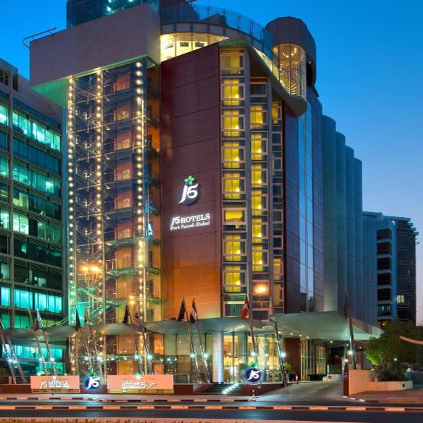 J5 Hotels – Port Saeed front view