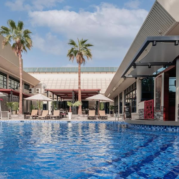 Jumeirah Creekside Hotel front view