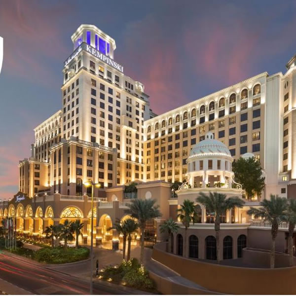 Kempinski Hotel Mall of the Emirates front view