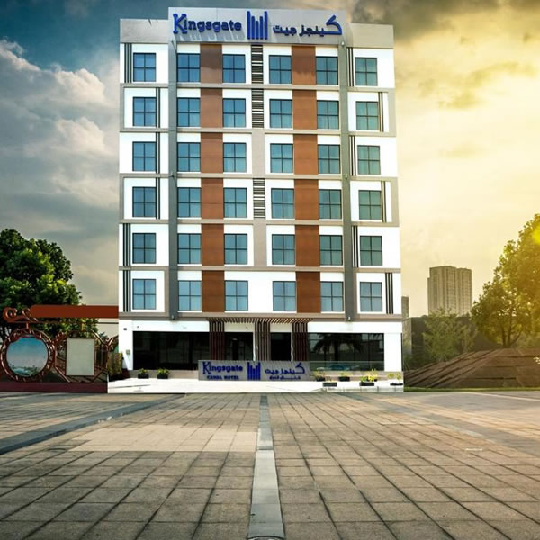 Kingsgate Canal - By Millennium, Dubai front view