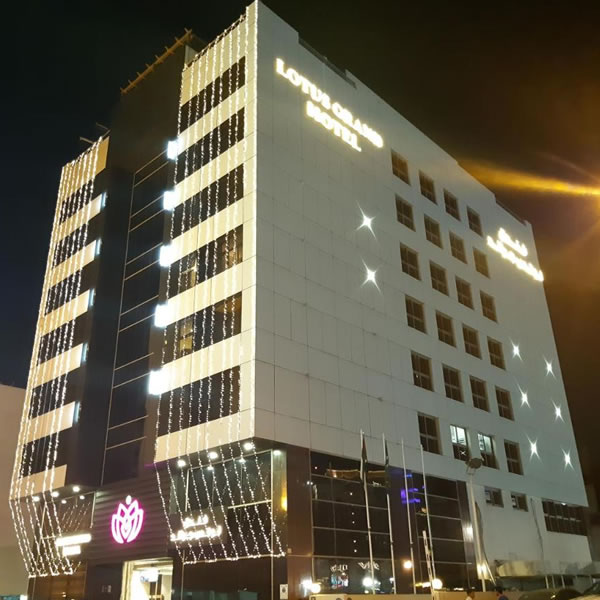 Lotus Grand Hotel front view