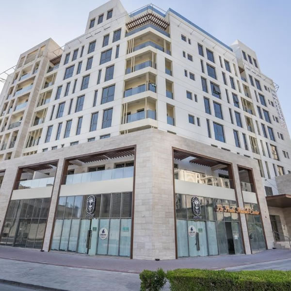 Makeen Residence Al Jadaf Building - HiGuests front view