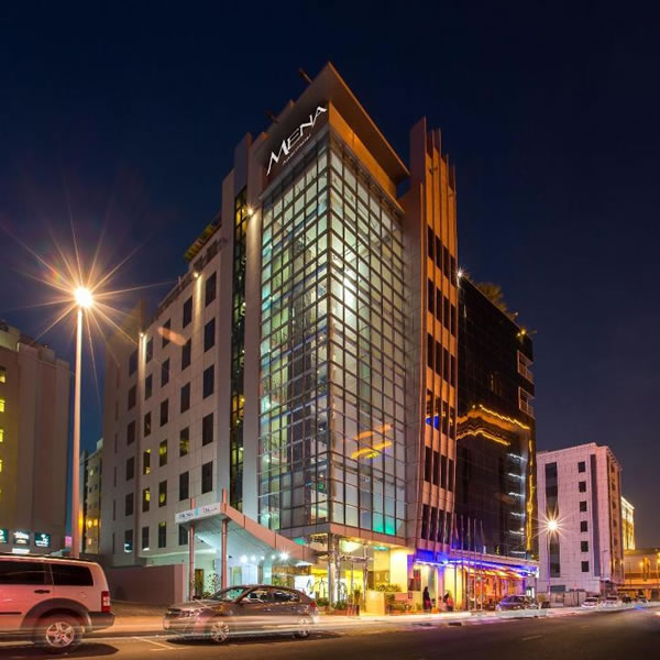 MENA ApartHotel Albarsha front view