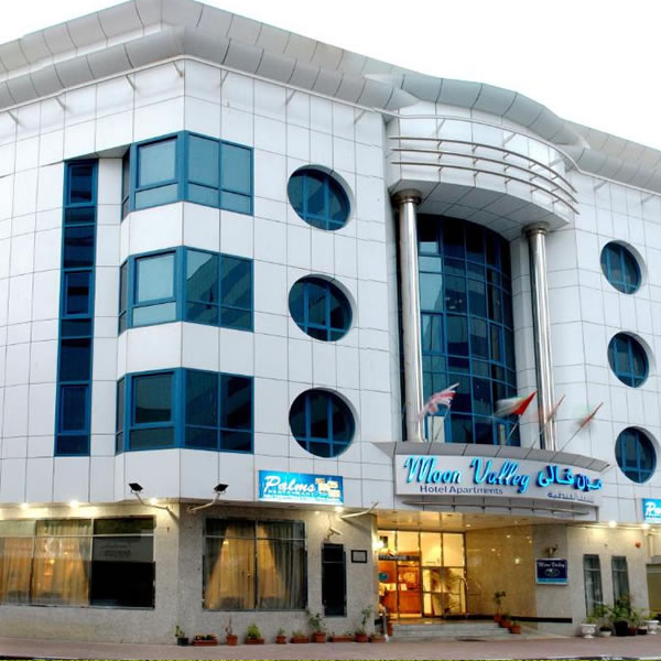 Moon Valley Hotel Apartment - Bur Dubai, Burjuman front view