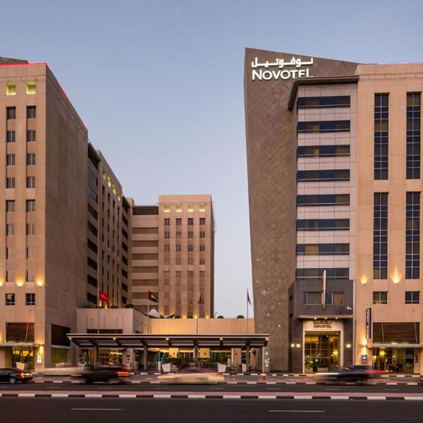 Novotel Deira City Centre front view