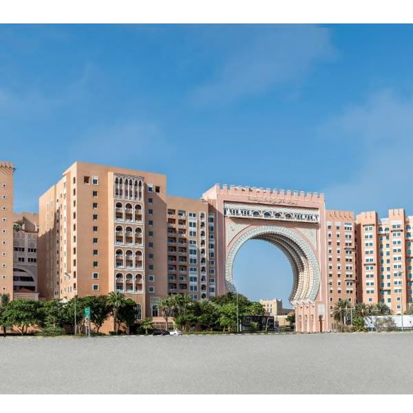 Oaks Ibn Battuta Gate Dubai front view