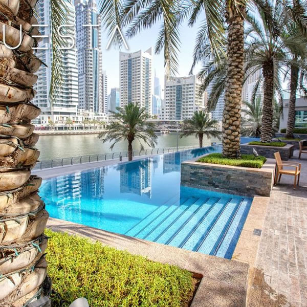 Park Island, Dubai Marina front view