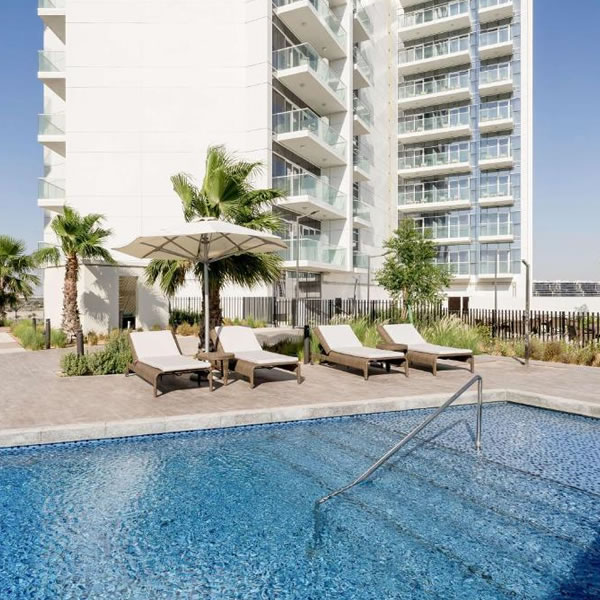 Radisson Dubai Damac Hills front view