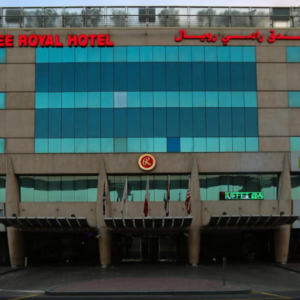 Ramee Royal Hotel front view