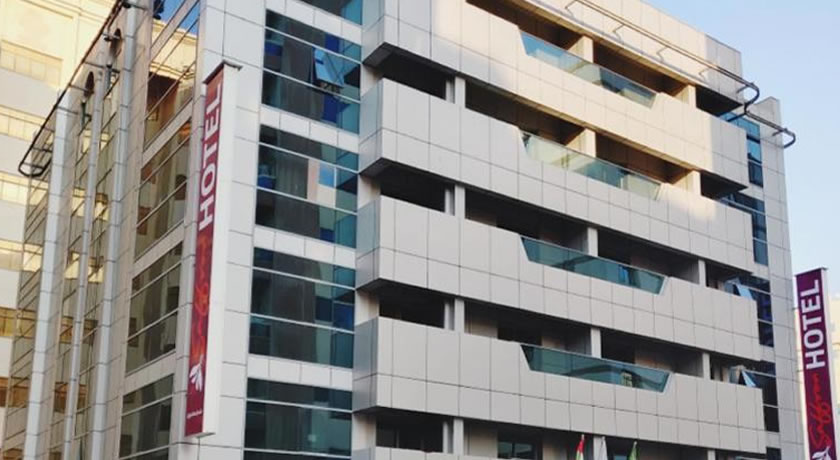 Saffron Hotel front view