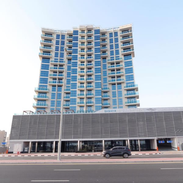 Samaya Hotel Apartment Dubai front view
