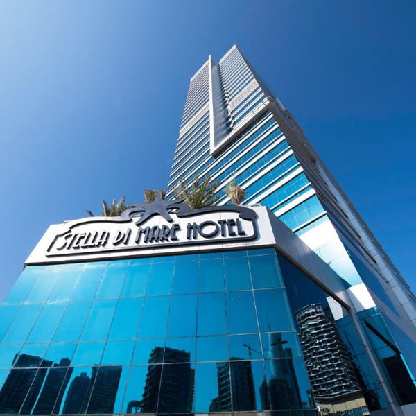 Stella Di Mare Dubai Marina Hotel front view