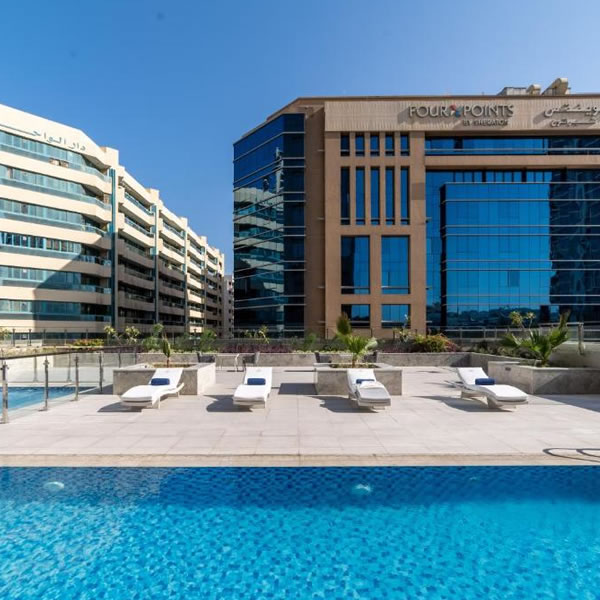 Suha Mina Rashid Hotel Apartments Bur Dubai front view