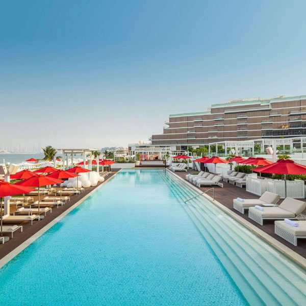 Th8 Palm managed by Accor front view