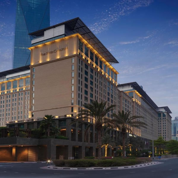 The Ritz-Carlton, Dubai International Financial Centre front view